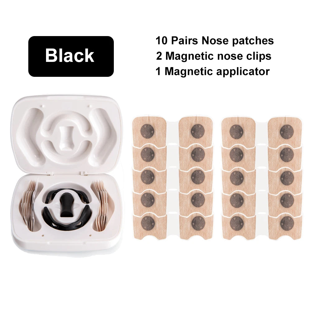 Magnetic Nasal Dilators Kits Sport Nasal Dilators Boost Oxygen Intake Breathing Refill Nose Clip Nasal Strips Reduce Snoring