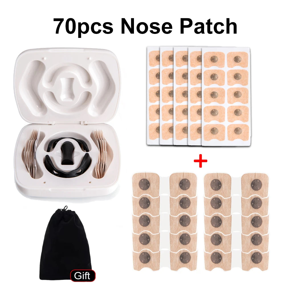 Magnetic Nasal Dilators Kits Sport Nasal Dilators Boost Oxygen Intake Breathing Refill Nose Clip Nasal Strips Reduce Snoring