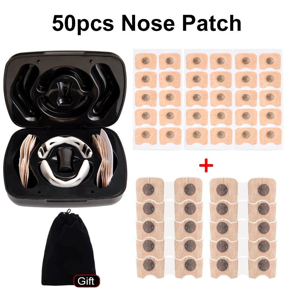 Magnetic Nasal Dilators Kits Sport Nasal Dilators Boost Oxygen Intake Breathing Refill Nose Clip Nasal Strips Reduce Snoring