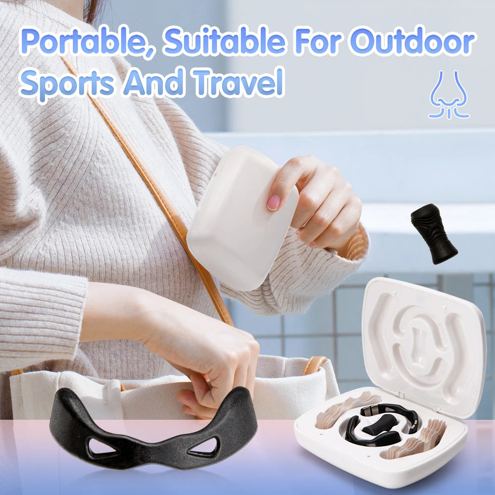 Magnetic Nasal Dilators Kits Sport Nasal Dilators Boost Oxygen Intake Breathing Refill Nose Clip Nasal Strips Reduce Snoring