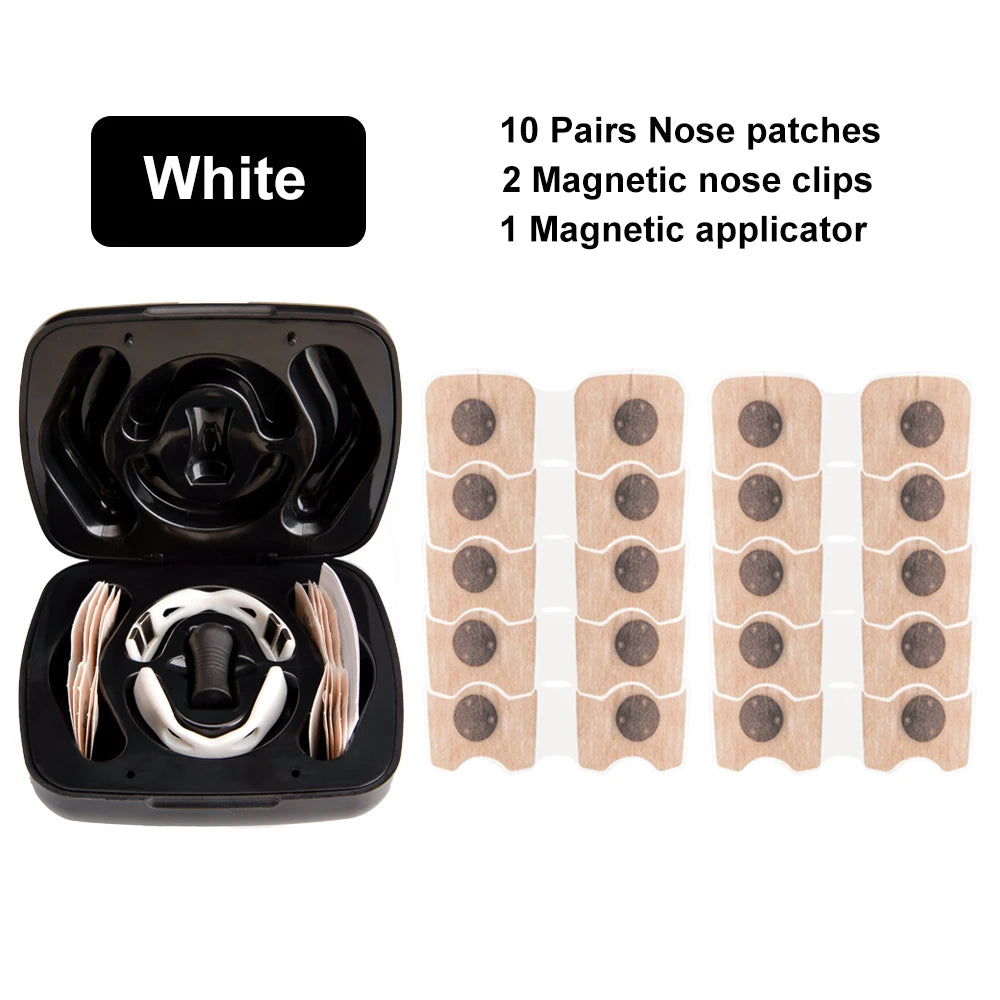 Magnetic Nasal Dilators Kits Sport Nasal Dilators Boost Oxygen Intake Breathing Refill Nose Clip Nasal Strips Reduce Snoring