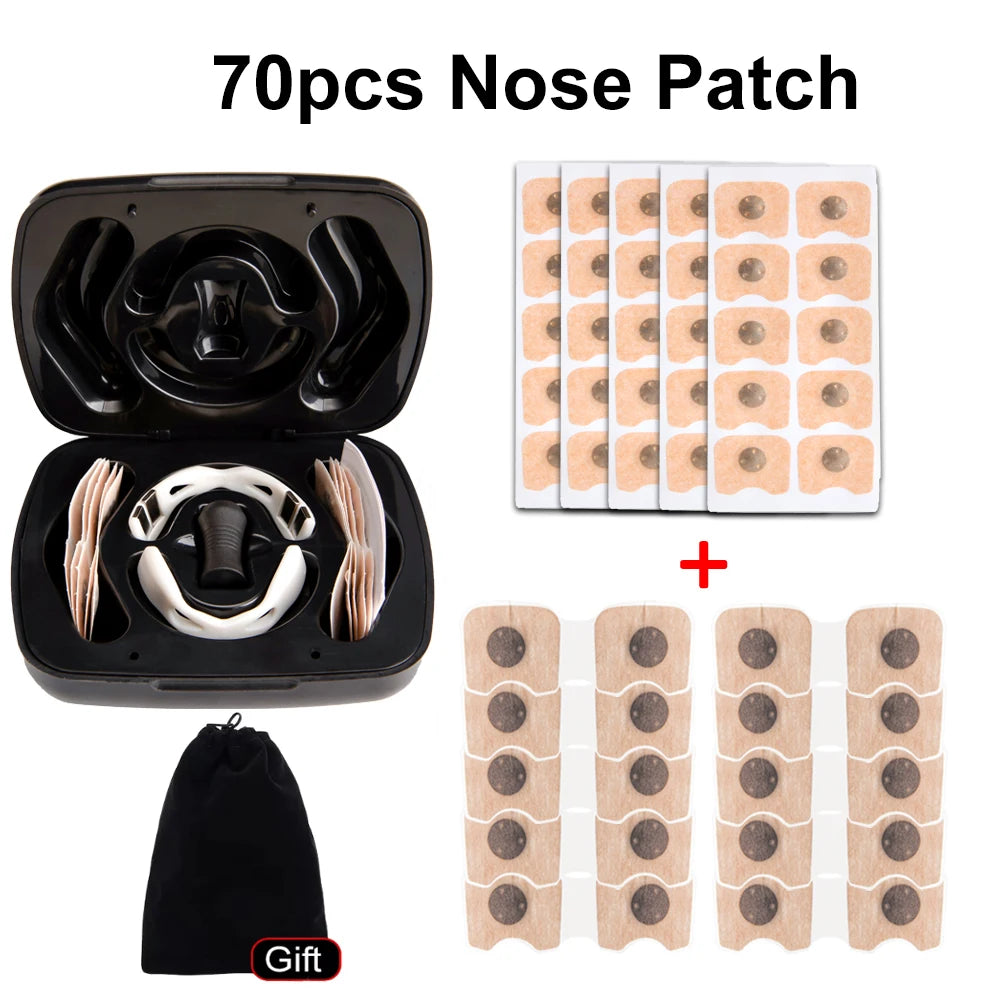 Magnetic Nasal Dilators Kits Sport Nasal Dilators Boost Oxygen Intake Breathing Refill Nose Clip Nasal Strips Reduce Snoring