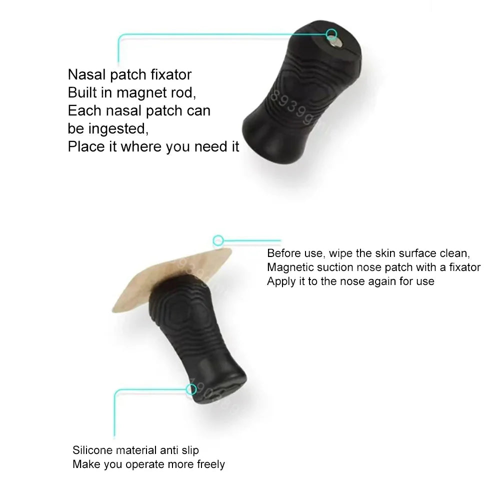 Magnetic Nasal Dilators Kits Sport Nasal Dilators Boost Oxygen Intake Breathing Refill Nose Clip Nasal Strips Reduce Snoring